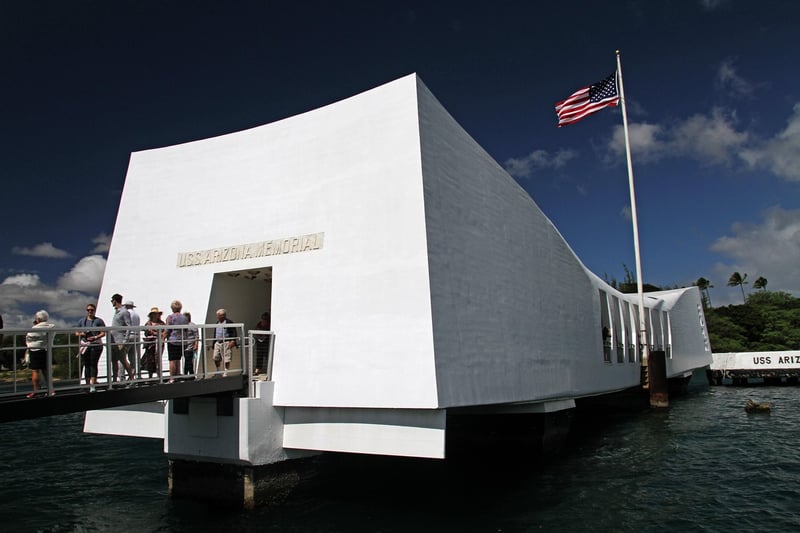 Pearl Harbor in Hawaii